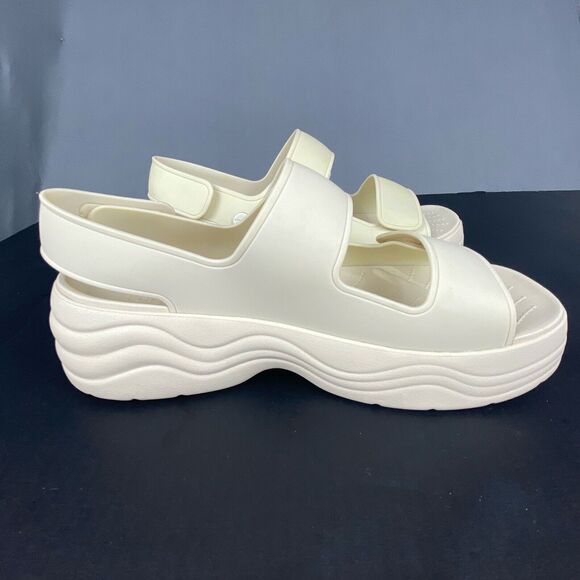 Crocs, Adult, Women's Skyline Sandal size W10 Bone Platform - Picture 13 of 16